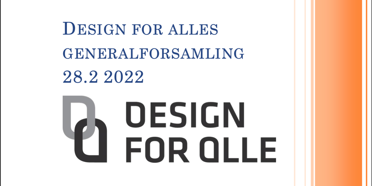 Design for alles Generalforsamling