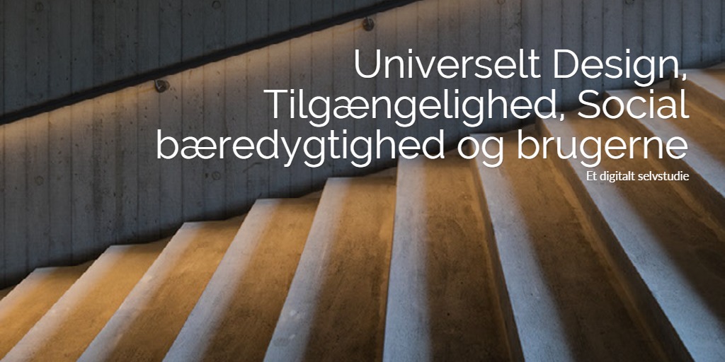 DesignForAlle-Selvstudium